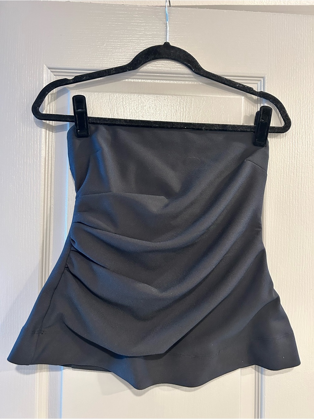 Abercrombie & Fitch Black Strapless Top